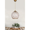 Lustra HM024 Chandelier, Alb