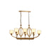Lustra Hunt Chandelier 1876-8-2, Crem