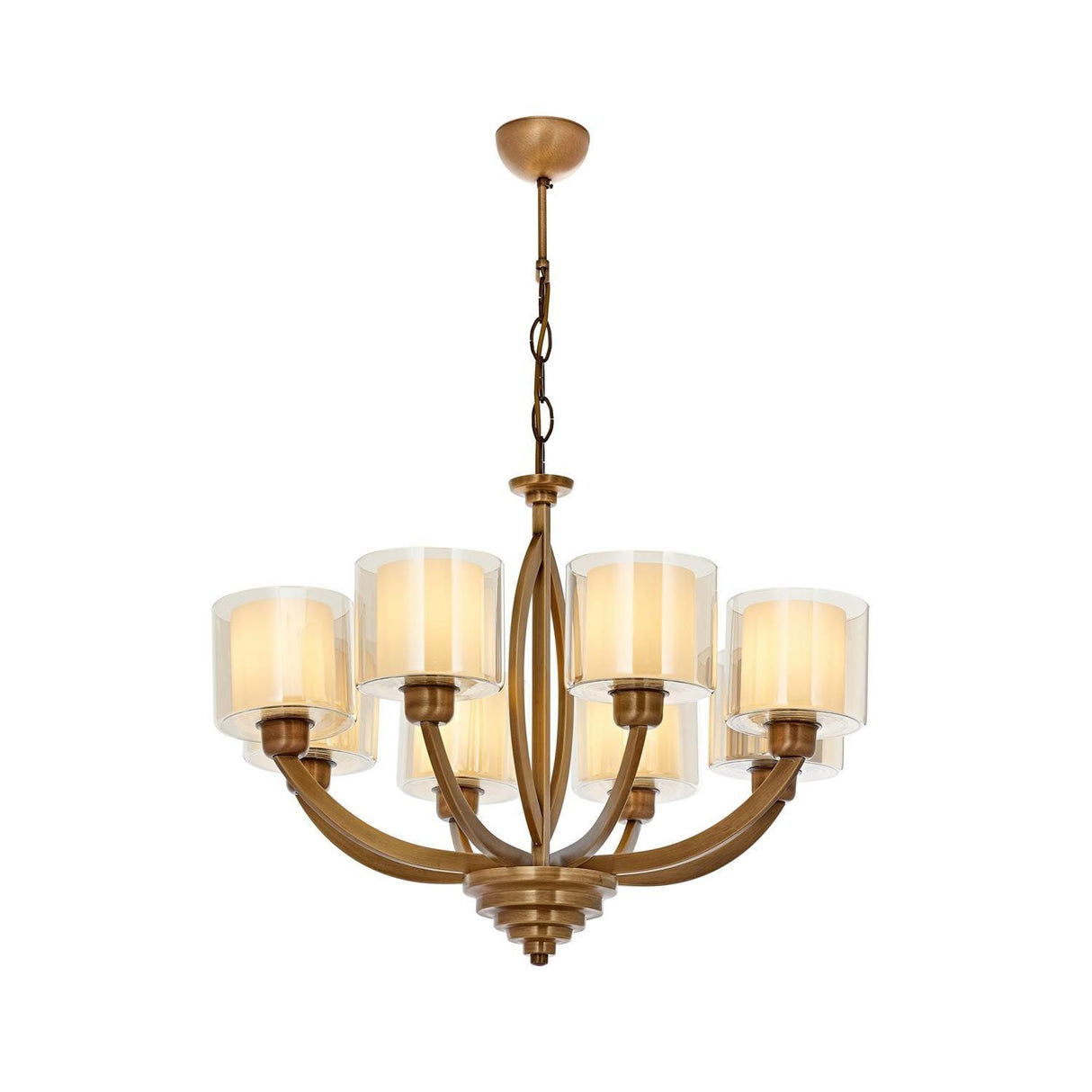 Lustra Hunt Chandelier 1876-81, Crem