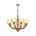 Lustra Hunt Chandelier 1876-81, Crem