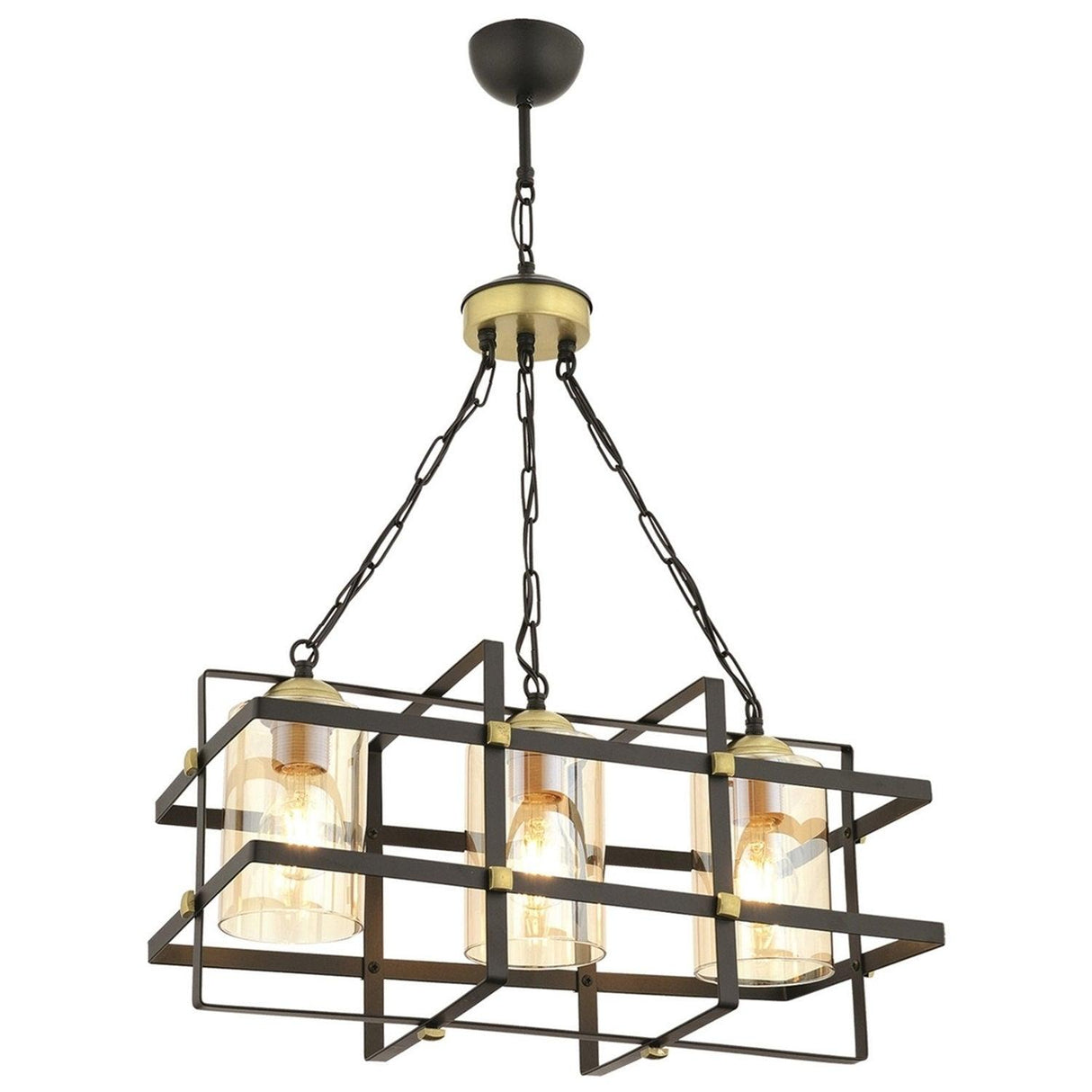 Lustra Hunt Chandelier 65206, Negru