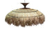 Lustra impletita Preliere Boho Natural 110x110x55 cm