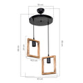 Lustra Isolate, Nuc, 43x43x83 cm, perspectiva suplimentara