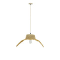Lustra Jarua, Natural, 65x65x110 cm, imagine suplimentara