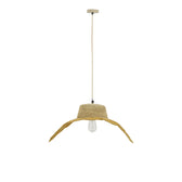 Lustra Jarua, Natural, 65x65x110 cm, imagine suplimentara