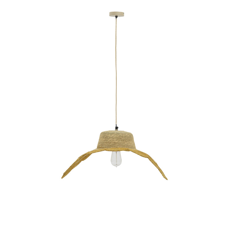 Lustra Jarua, Natural, 65x65x110 cm, imagine suplimentara