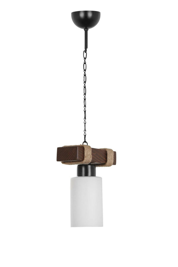 Lustra Jasmin Chandelier, Alb, 18x20x70 cm
