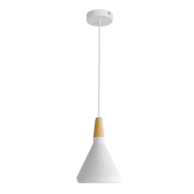 Lustra Jedren alb metal 18x18x119 cm