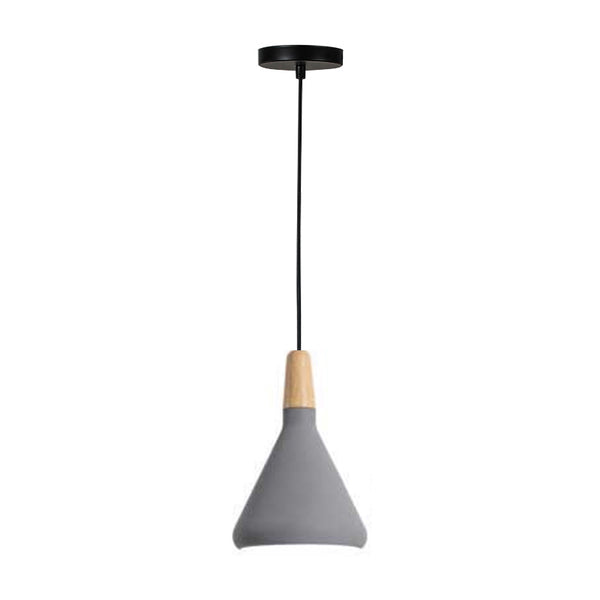 Lustra Jedren metal, gri, 18x18x100 cm