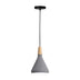 Lustra Jedren metal gri 18x18x100 cm
