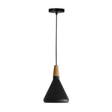 Lustra Jedren metal, negru, 18x18x100 cm