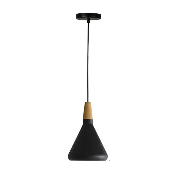 Lustra Jedren metal, negru, 18x18x100 cm