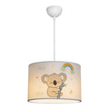 Lustra Koala, PVC, Multicolor, D30x20 cm, detaliu produs