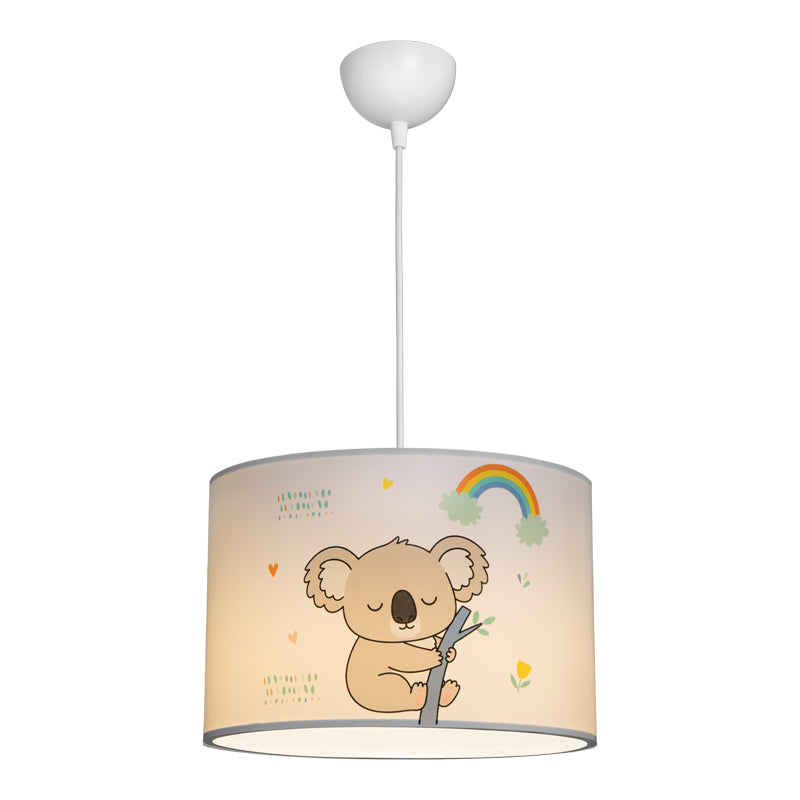Lustra Koala, PVC, Multicolor, D30x20 cm, detaliu produs
