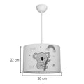 Lustra Koala, PVC, Multicolor, D30x20 cm, imagine produs 4