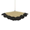 Lustra Kono Natural-negru 70x70x100 cm