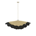 Lustra Kono, Natural-negru, 70x70x100 cm, imagine suplimentara