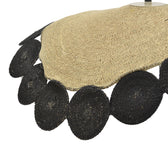 Lustra Kono, Natural-negru, 70x70x100 cm, detaliu produs