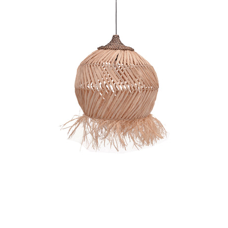 Lustra Koronse fibre eco, Natural, 55x55x68 cm