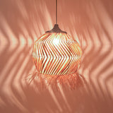 Lustra Koronse fibre eco, Natural, 55x55x68 cm