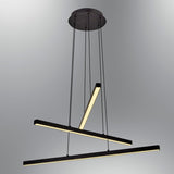 Lustra L1244 Chandelier, Negru