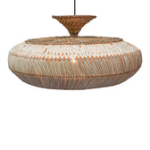 Lustra Lafrene din fibre eco Natural 90x90x43+ cm