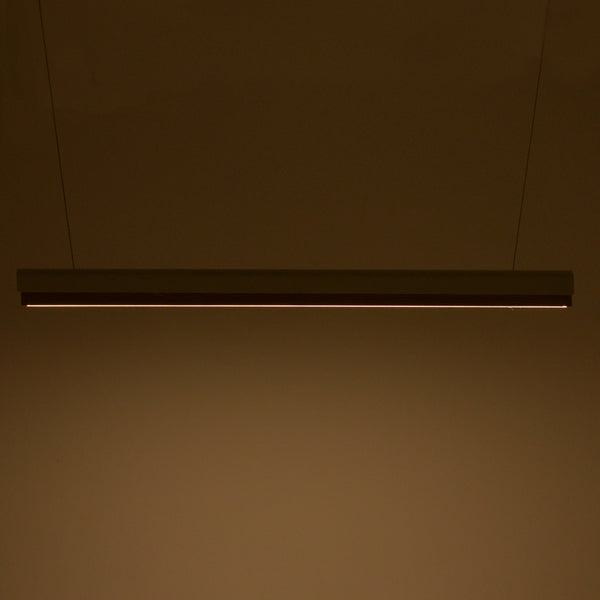 Lustra LED Rafmole metal alb si lemn, 120x100 cm