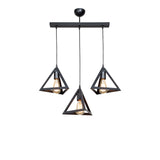 Lustra Lich, Negru, 60x24x75 cm
