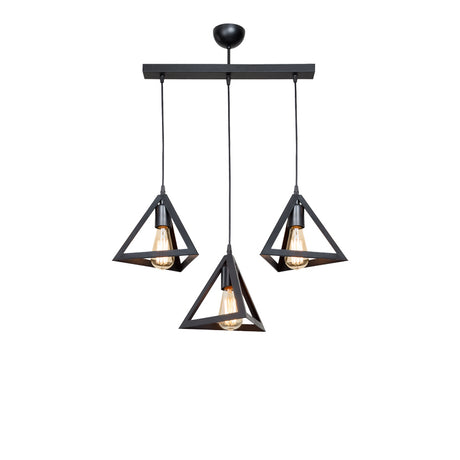 Lustra Lich, Negru, 60x24x75 cm
