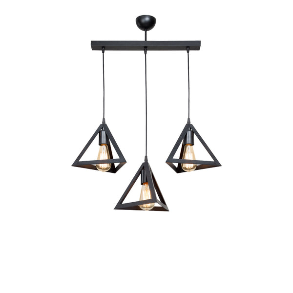 Lustra Lich, Negru, 60x24x75 cm