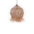 Lustra Marjione din fibre eco Natural 45x45x55+ cm