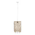 Lustra Maton, Natural, 30x22x110 cm, imagine suplimentara