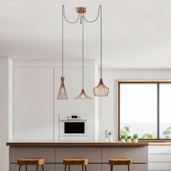 Lustra Mezopotamya Chandelier, 114x37x130 cm