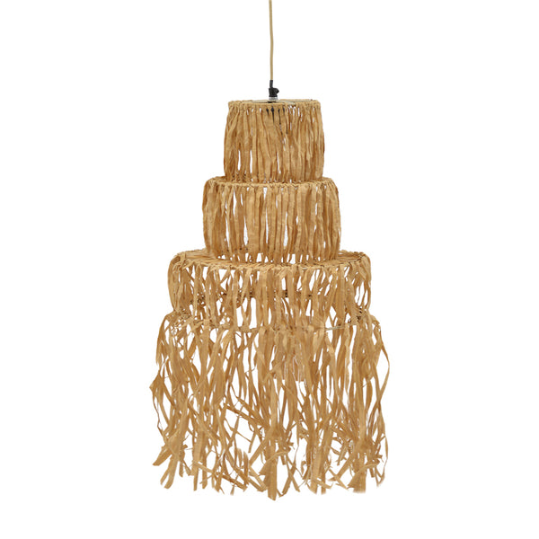 Lustra Nairan, Natural, 30x30x125 cm