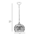 Lustra Nevra Chandelier, Multicolor
