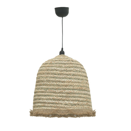 Lustra Nolie din rachita, Natural, D40x99 cm