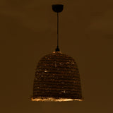 Lustra Nolie din rachita, Natural, D40x99 cm