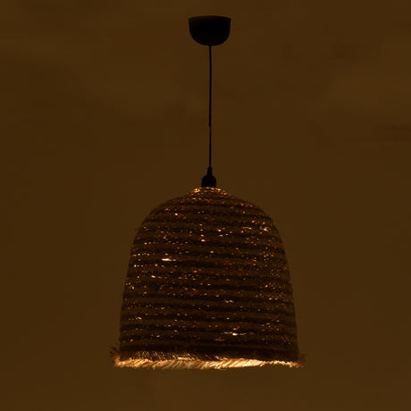 Lustra Nolie din rachita, Natural, D40x99 cm