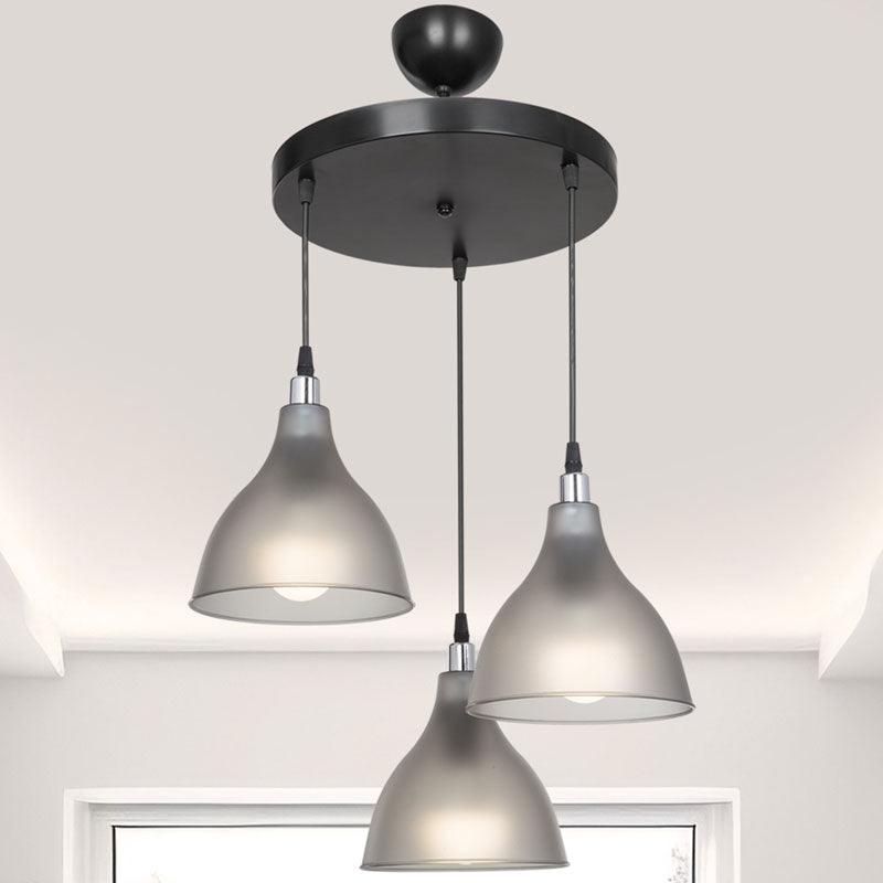 Lustra Orazio, Auriu - Gri inchis, 40x80 cm - Gri inchis