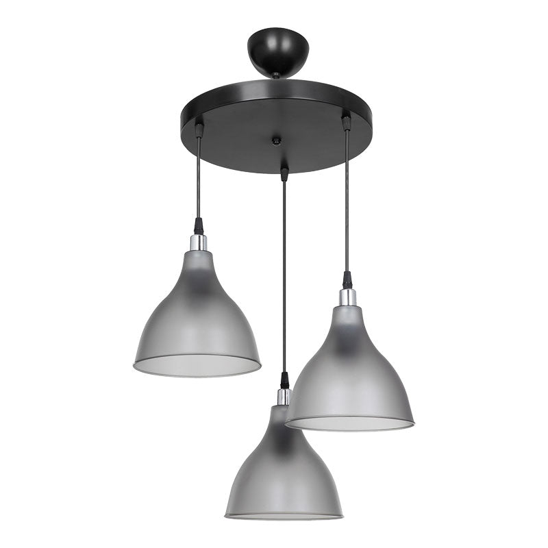 Lustra Orazio, Auriu - Gri inchis, 40x80 cm - Gri inchis