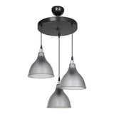 Lustra Orazio, Auriu - Gri inchis, 40x80 cm - Gri inchis