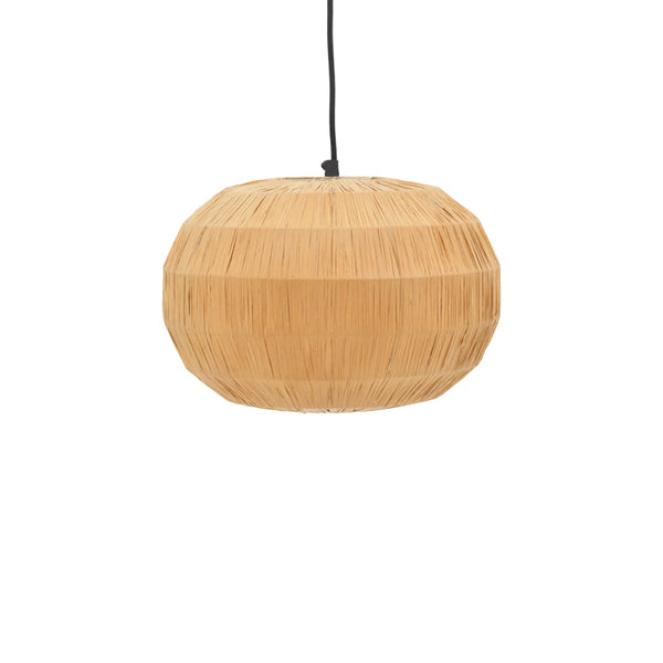 Lustra Ozelia maro din hartie presata si fier, 33x33x122 cm