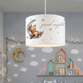 Lustra pentru copii PWL-1098, alb-Gri, D28x20 cm, imagine suplimentara