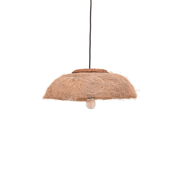 Lustra Pictere abaca lemn, Natural, 50x50x20 cm