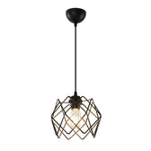 Lustra PWL-1021, Negru, 23x23x60 cm