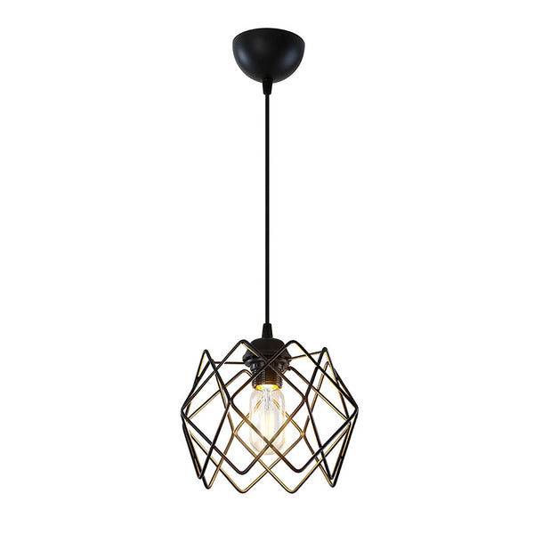 Lustra PWL-1021, Negru, 23x23x60 cm