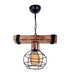 Lustra PWL-1033, nuc-negru, 28x15x50 cm