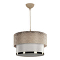 Lustra PWL-1090, aur alb, D30x20 cm