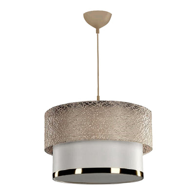 Lustra PWL-1090, aur alb, D30x20 cm