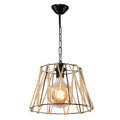 Lustra PWL-1114, negru-bej, 30x30x54 cm